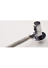 Van giảm áp và khóa đường nước Đồng mạ Chrome Eurolife EL-X40 (Trắng bạc)