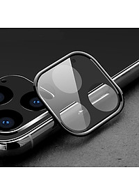 Bộ miếng dán kính cường lực & khung viền bảo vệ Camera cho iPhone 11 Pro / 11 Pro Max hiệu Totu (độ cứng 9H, chống trầy, chống chụi & vân tay, bảo vệ toàn diện) - Hàng nhập khẩu
