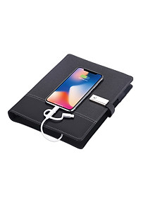Sổ tay tích hợp sạc dự phòng (8.000 mah) + USB (16GB)-BAOKE/NB2725