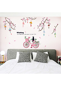 Decal giấy dán tường Wishing SK9357