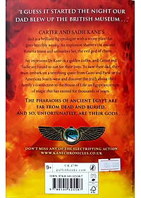 Sách The Kane Chronicles Book 1 - The Red Pyramid