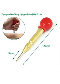 Dụng cụ lấy dấu định  vị lỗ khoan tự động (đầu đỏ)