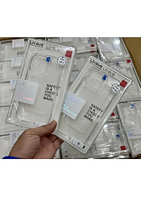 Ốp lưng cho iPhone 16 Pro Max, iPhone 16 Pro, iPhone 16 Plus, iPhone 16 hiệu LIKGUS trong suốt bảo vệ camera, chống ố, chống sốc cao cấp - Hàng chính hãng.