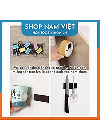 Miếng Dán Nam Châm Dán Tường Treo Vật Dụng Đa Năng