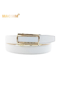 Thắt lưng nữ da thật cao cấp nhãn hiệu Macsim ts005