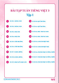 Combo Sách - Đề kiểm tra Tiếng Việt 3 học kì I + II