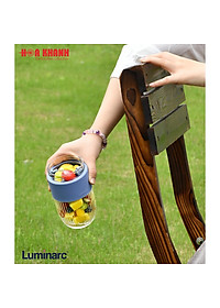 Ly Thủy Tinh Có Nắp Coffee Cup Luminarc Blue 500ML - V2209