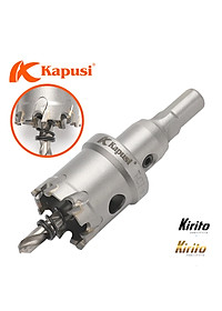 Bộ 6 mũi khoét sắt, Inox Kapusi Nhật Bản bao gồm 16 -18 - 20 - 22 - 25 - 30 K-3692