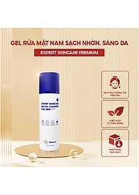[COMBO] 1 Gel Rửa Mặt Nam KShinecos Expert Skincare Facial Cleanser For Men Premium 150ml +  1 Dung Dịch Vệ Sinh Nam KShinecos Intimate Wash Premium Hàn Quốc150ml