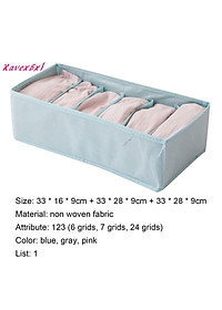 Set 3 Hộp Đựng Đồ Lót Túi Đựng Đồ Lót, Tất Vớ, Đựng Đồ Đa năng Gấp Gọn Đa Năng - Hàng Loại 1 - Chính Hãng MINIIN