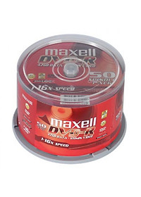 Đĩa DVD trắng Maxell (Hộp 50c) - Hàng Chính Hãng 