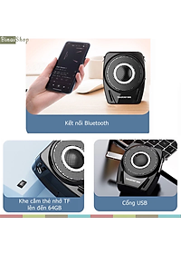 Takstar E8W - Máy Trợ Giảng Không Dây UHF, Hỗ Trợ Bluetooth, Cổng USB, Công Suất 18W, Sử Dụng 12 Giờ- Hàng chính hãng