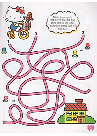 Sách Hello Kitty - Rèn Luyện Khả Năng Quan Sát (Tô Màu)