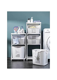 Kệ Nhựa Để Đồ Đa Năng 3 Tầng Có Bánh Xe Việt Nhật