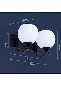 Đèn ngủ - đèn cầu thang gắn tường đôi Goldseee DGT004