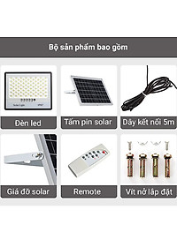 Đèn năng lượng mặt trời chóng chói 50W, 100W, 200W ( vỏ nhựa )
