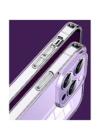 Ốp lưng siêu mỏng 0.3mm chống ố cho iPhone 15 Pro Max / 15 Pro / 15 Plus / 15 hiệu Memumi Crystal thiết kế ôm sát máy, chống sốc , chống trầy xước - Hàng nhập khẩu 