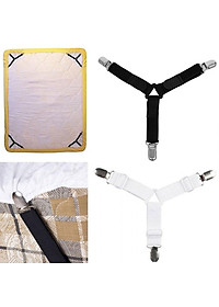 Combo 4 Dây Nẹp 3 Đầu Sắt Cố Định Ga Gường Chằng Góc Nệm , Cố Định Rèm Cửa - PaKaSa