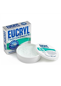 Bột trắng răng, Kem đánh răng trắng răng Eucryl Anh Giúp răng trắng sáng bền lâu , sạch bóng và thơm mát cả ngày - QuaTangMe Extaste