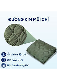 Chăn Mền Vải Dù Ánh Sao Chần Một Lớp Bông Mỏng Đắp Mọi Nơi Nhà Xe Cắm Trại Văn Phòng Gấp Gọn Tiện Lợi Chăn 4 Mùa Cao Cấp