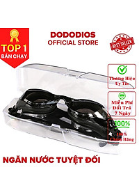 Kính bơi chống sương mờ dododios, chống UV, 100% silicone mềm mại, thiết kế không trơn trượt, độ co giãn, siêu bền