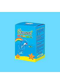 [Combo 10 lọ] Nước Yến sào Khánh Hòa Sanest Kids đóng lọ 62ml - S161