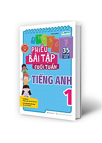 Sách Phiếu Bài Tập Cuối Tuần Tiếng Anh 1 (Global)
