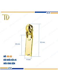 Đầu khóa kéo túi xách, đầu khóa kéo thay thế, đầu khóa kéo balo răng 5, Mạ điện độ bền 5-8 năm