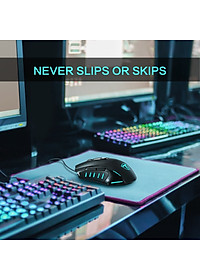 Chuột chơi game văn phòng có dây USB PICTEK T9 3200 DPI 6 nút - Hàng chính hãng