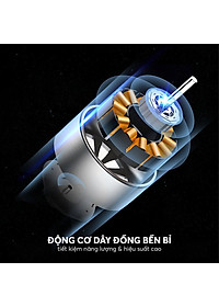 Quạt tuần hoàn không khí Elmich CFE-8791, làm mát diện rộng và làm mới không khí tới 20 lần/giờ, quạt tạo luồng gió tuần hoàn và điều hòa không khí trong phòng  - Hàng chính hãng