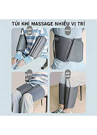 Máy Massage Chân Nén Ép Trị Liệu Suy Giãn Tĩnh Mạch Nikio NK-187 - Máy Mát Xa Dây Ấn Lòng Bàn Chân, Mu Bàn Chân, Ngón Chân, Bắp Chân - Công Nghệ Tiên Tiến: Con Lăn, Túi Khí Và Nhiệt Sưởi - Nhiều Chế Độ Matxa, Có Remote Điều Khiển