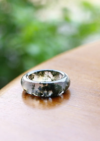  Nhẫn đá băng ngọc thủy tảo mệnh hỏa , mộc - Ngọc Quý Gemstones