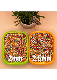 Cốm Màu Bi Chocrice 1kg Trang Trí Bánh Bakery