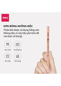 Bút chì lục giác/tam giác Deli - loại HB/2B - 30 chiếc/hộp - S941 / S943