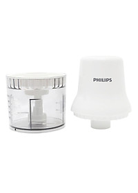Máy Xay Thịt Philips HR1393 – 0.7 Lít - Trắng - Hàng Nhập Khẩu