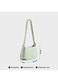 Túi Yuumy ( Thời trang nữ kiểu dáng basic size 24 - Túi đeo vai da Seasand YN228 )