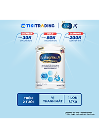 Sữa bột Enfagrow A2 Neuropro 4 1.7kg giúp dễ tiêu hóa, hấp thu dành cho trẻ 3-6 tuổi