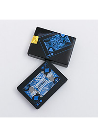 Bộ Bài Tây Poker Nền Đen Cao Cấp Chọn Màu – Bài Tây Đen Bằng Nhựa PVC Chống Thấm Nước Chống Gập Hàng Chính Hãng Amalife