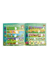 Combo 3 cuốn: Miếng dán Thông minh cho bé Phát triển tư duy IQ - My First Sticker Book