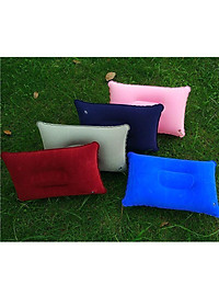 Gối Hơi Du Lich Gấp Gọn Tiện Lợi 38X24Cm