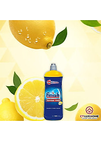 Nước làm bóng Finish 800ml hương chanh dành cho máy rửa bát 