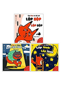 Combo 7 cuốn sách Ehon Chơi cùng cáo Ken và Chơi cùng Giri - Chú bé cơm nắm phần 1