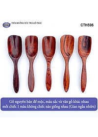 Muỗng Thìa Xúc Trà Gỗ Trắc Cao Cấp Dụng Cụ Trang Trí - CTH596