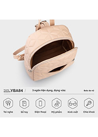 Balo Yuumy ( Thời trang nữ họa tiết tiện lợi cỡ trung - Balo da Seasand YBA84 )