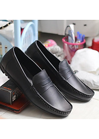  Giày lười nam Da Bò