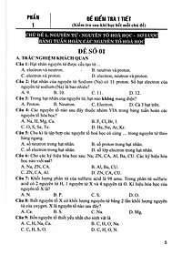  Tuyển Tập Đề Kiểm Tra Định Kì Khoa Học Tự Nhiên -HA (Theo Chương Trình Giáo Dục Phổ Thông Mới)