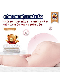 [Bịch] Tã Bỉm AIKUU BEAR Dán/Quần đủ size S56,M50,L48,XL46,XXL44,XXXL42 Chính Hãng
