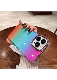 Ốp lưng chống sốc cho iPhone 14 Pro / 14 Pro Max / 12 Pro Max hiệu Likgus Luxury Gradient trang bị viền Camera ánh kim sang trọng , chống sốc chống va đập - Hàng nhập khẩu