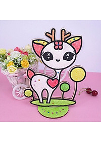 Mua Tranh tô màu bọt xốp Slime Gỗ bẻ - Bé gái ngẫu nhiên tại Dikids Shop Mua Tranh Tô Màu Bọt Xốp Slime Gỗ Bẻ - Bé Gái Ngẫu Nhiên Tại Dikids Shop