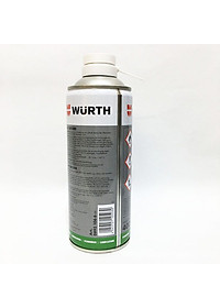 Mỡ bò xịt khô Wurth HHS Drylube 400ml 08931066 Adhesive Lubricant HHS Drylube